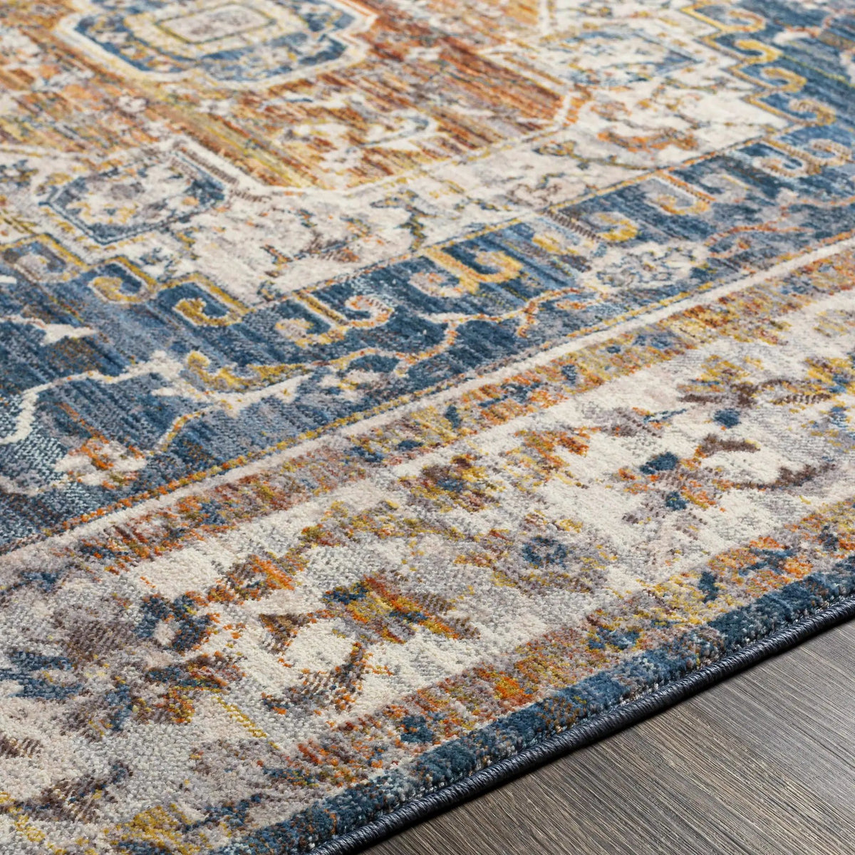 Solana Distressed Medallion Area Carpet - Clearance, photo 9 of 9