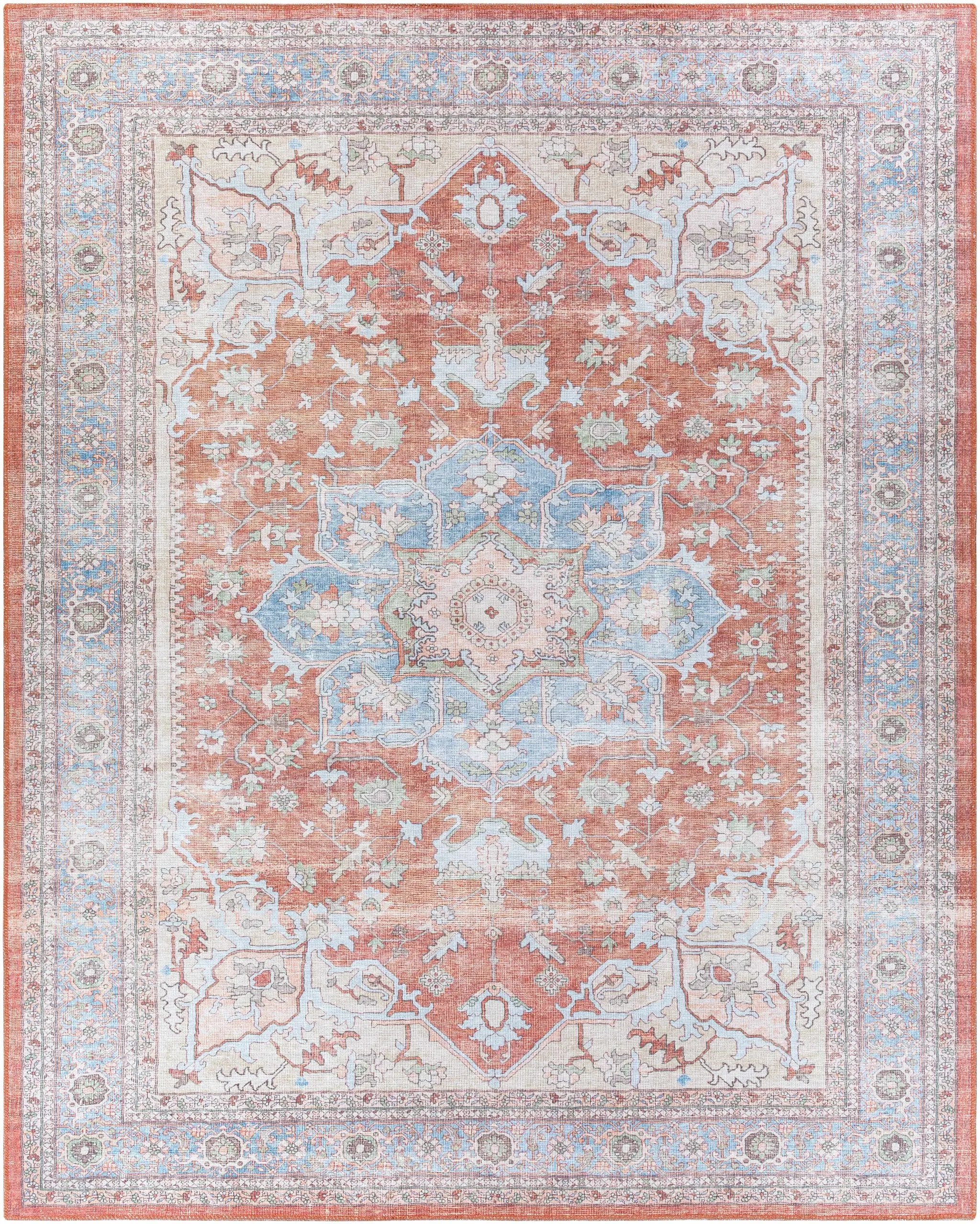 Brown Bagamanoc Medallion @Area Rug - Clearance by Boutique Rugs