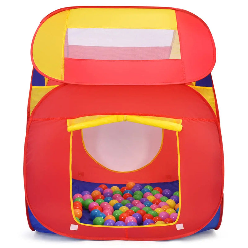 Portable Kid Play House Toy Tent with 100 Balls by DirectDeals