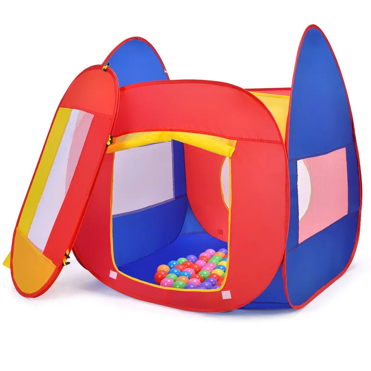 Portable Kid Play House Toy Tent with 100 Balls by DirectDeals