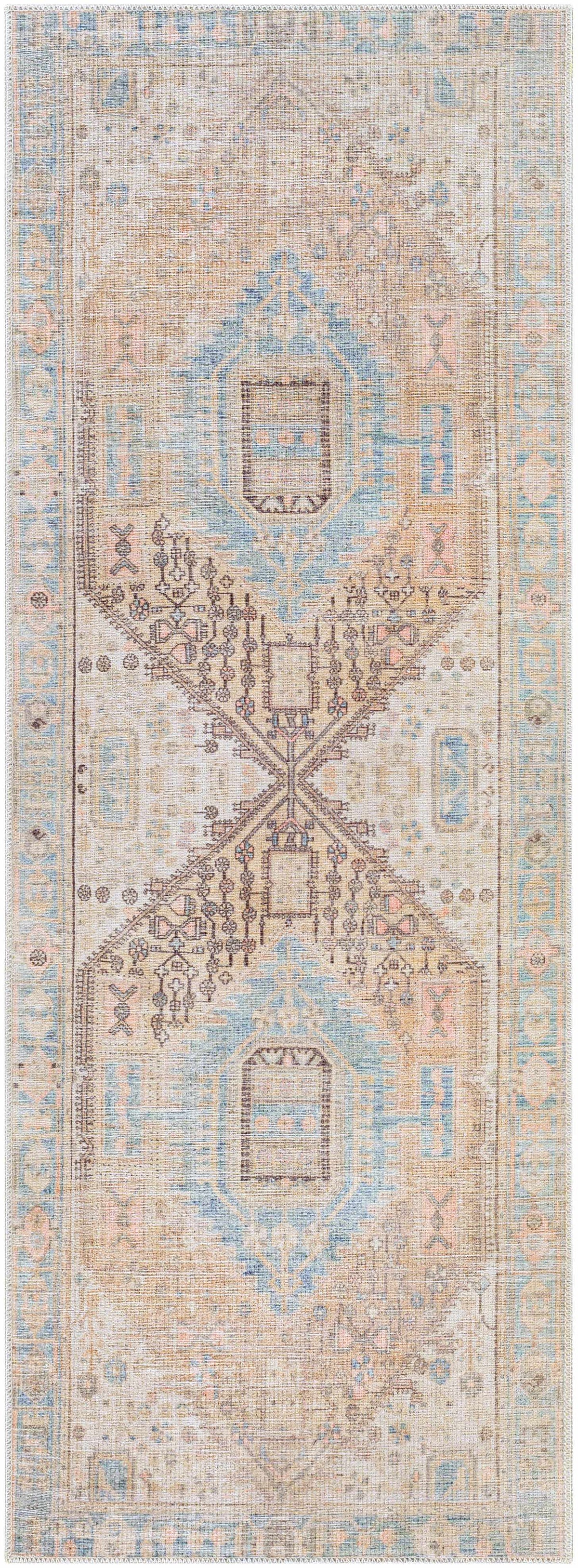 Baloy Vintage Washable Rug, photo 8 of 15