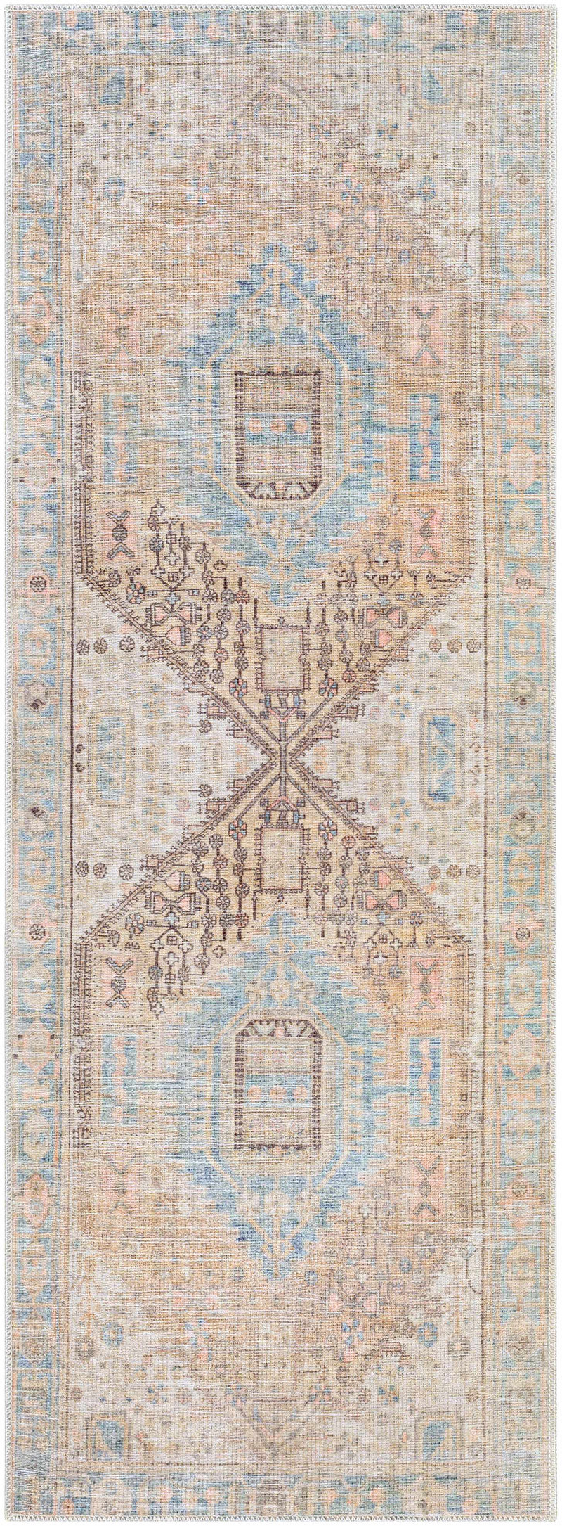 Baloy Vintage Washable Rug by Boutique Rugs