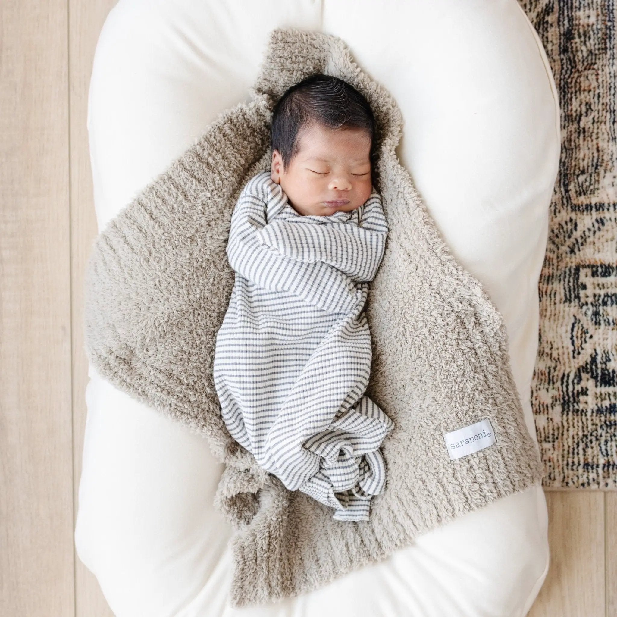 Bamboni Mini Bamboo Rayon Baby Blankets 15x20 Inches by HouseOfZazla