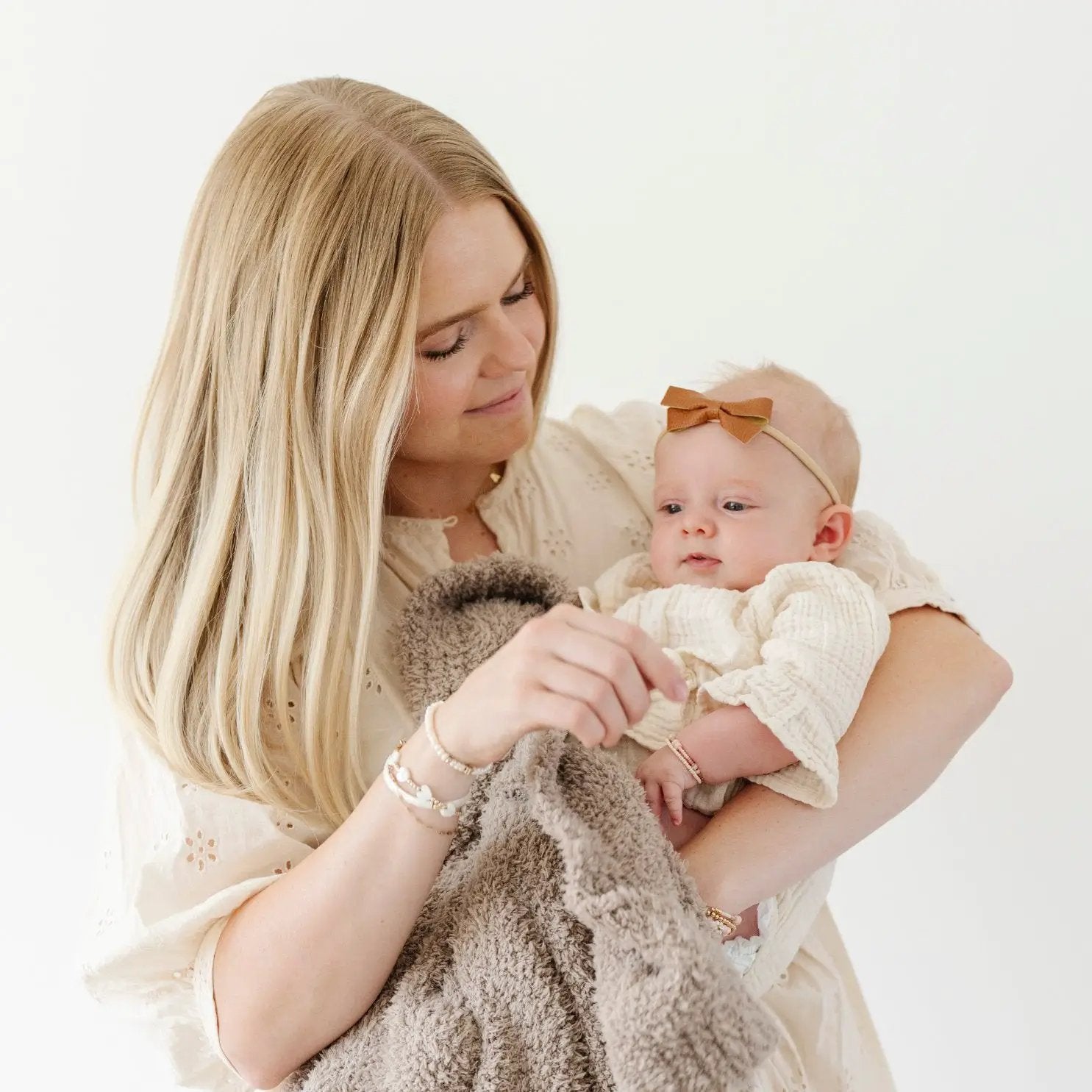 Bamboni Mini Bamboo Rayon Baby Blankets 15x20 Inches by HouseOfZazla
