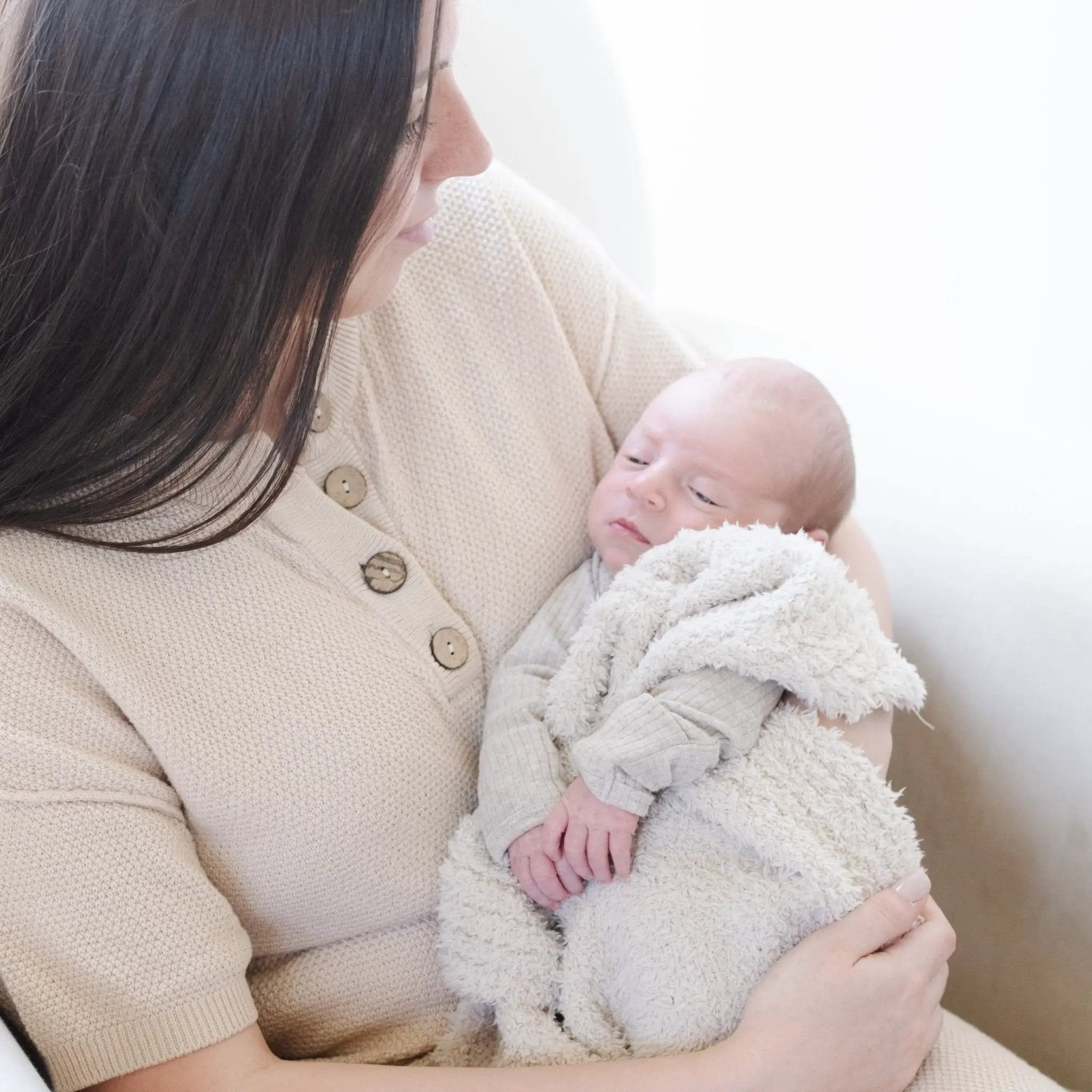 Bamboni® Receiving Blanket 30" x 40" Bamboo Rayon Blend by HouseOfZazla
