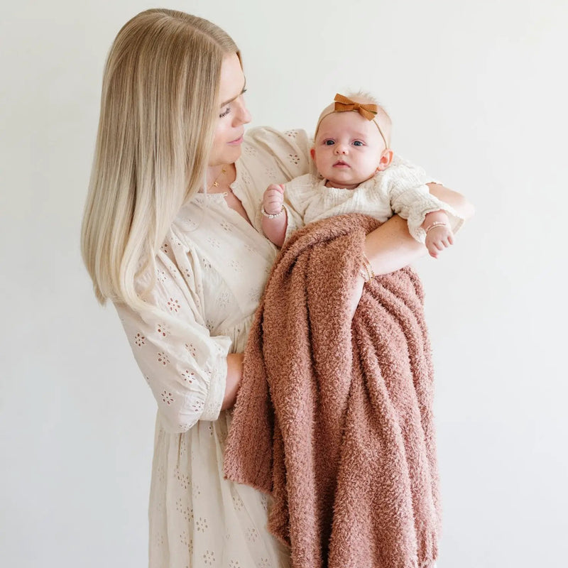 Bamboni® Receiving Blanket 30" x 40" Bamboo Rayon Blend by HouseOfZazla