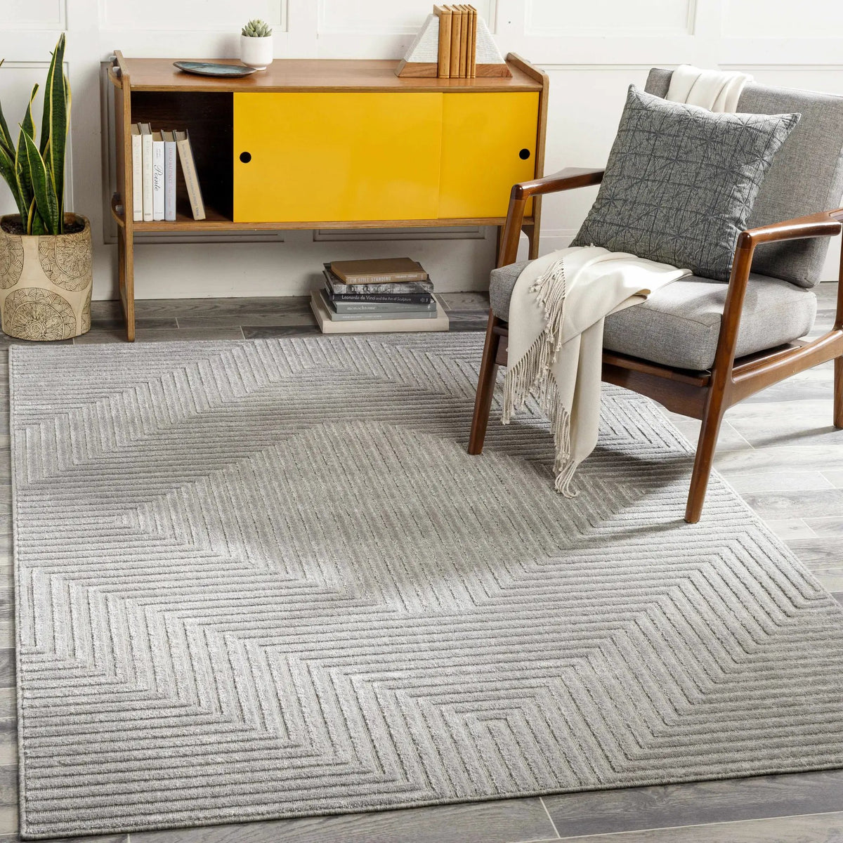 Banayoyo Area Rug - Clearance, installed in a room