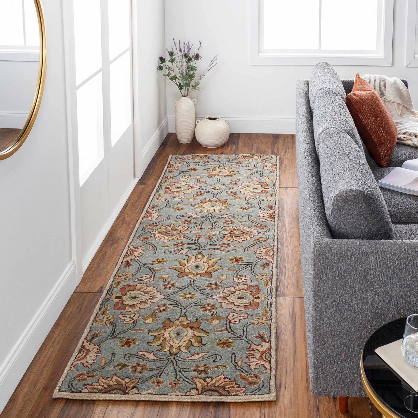 Conesus Hand Tufted Gray 1052 Area Rug by Boutique Rugs