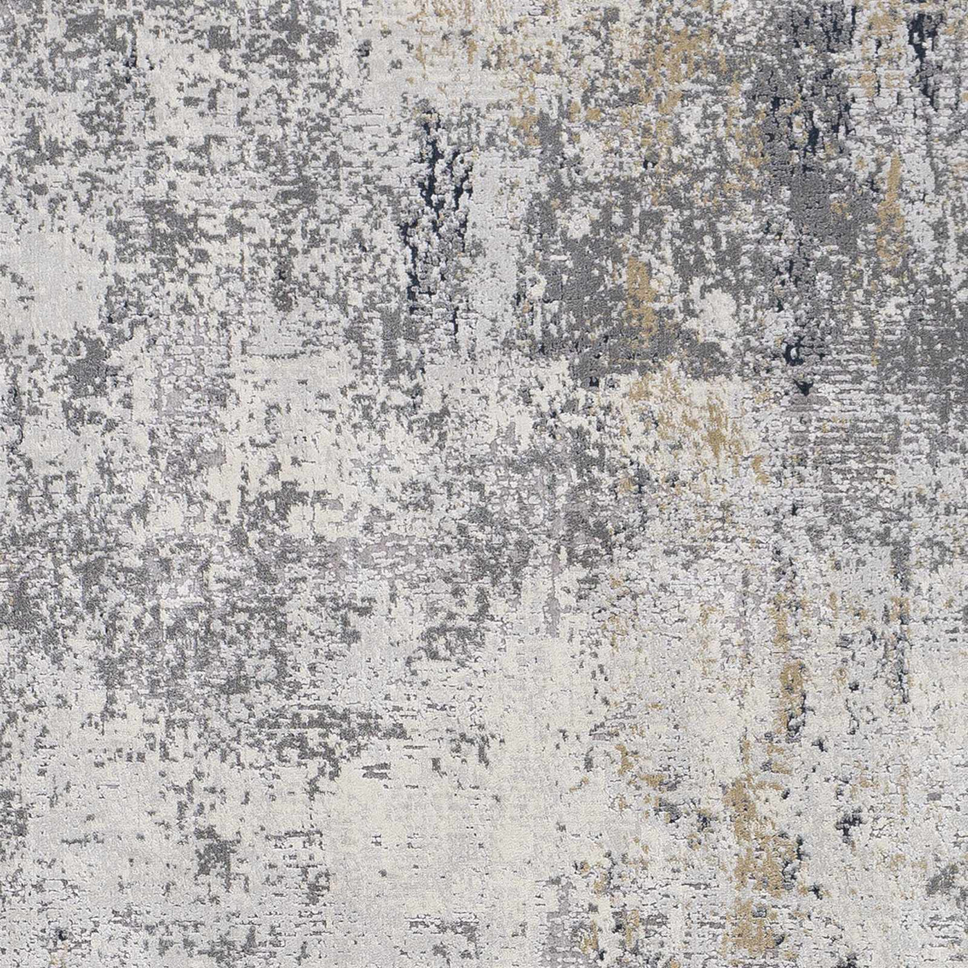 Baranduda Abstract Gray Luxe Rug - Clearance by Boutique Rugs