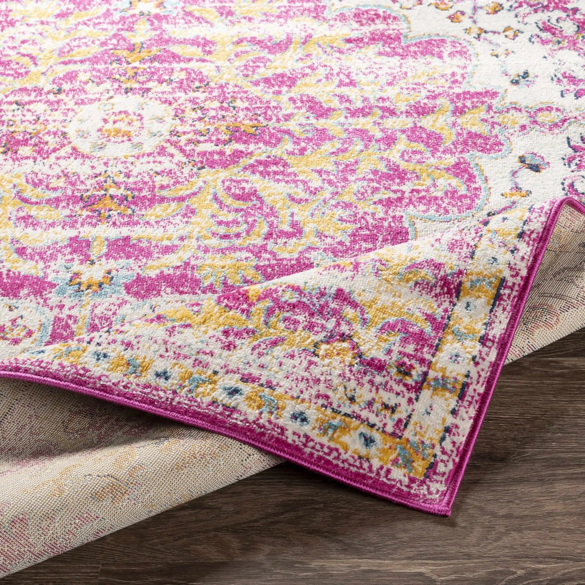 Barceloneta Magenta Area Rug - Clearance by Boutique Rugs