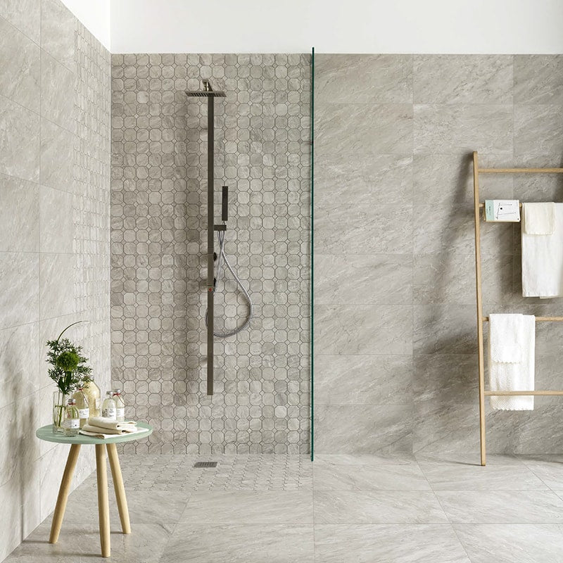 Bardiglio Gray Honed Marble Look Porcelain Tiles 12x24 Porcelain Honed 12x24 Tiles — 2