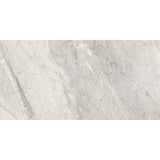 Bardiglio Gray Honed Marble Look Porcelain Tiles 12x24