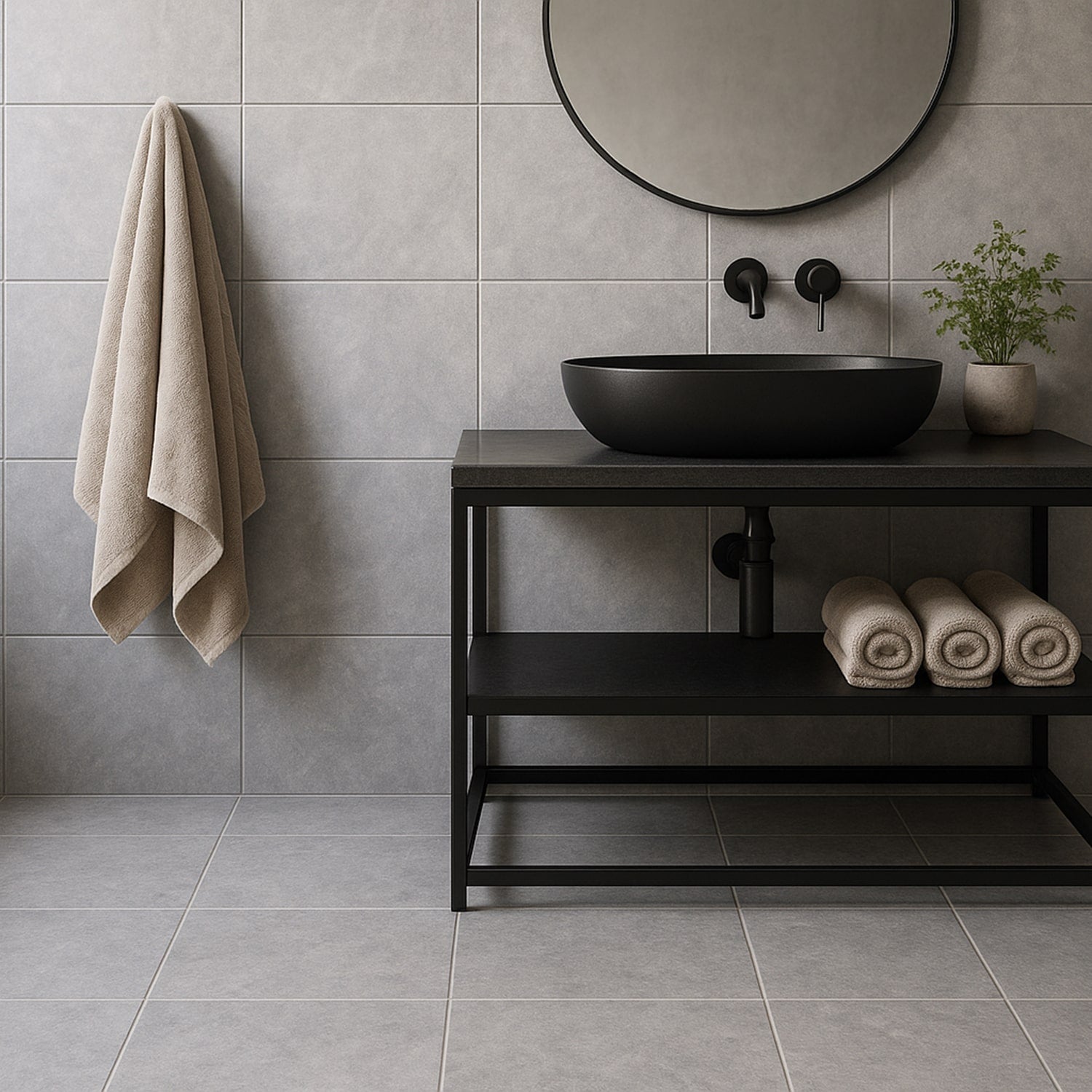 Bardiglio Light Honed Marble Tiles 12x24 Marble Honed 12x24 Tiles — 3