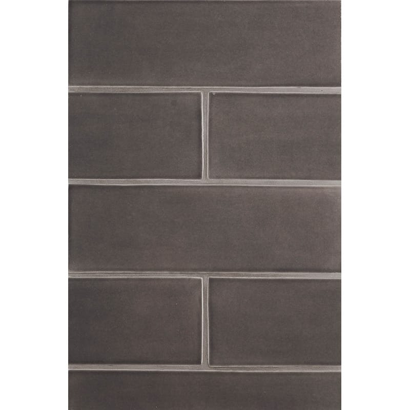 Coffee Glossy Subway Ceramic Tiles 4x12 Ceramic Glossy 4x12 Tiles