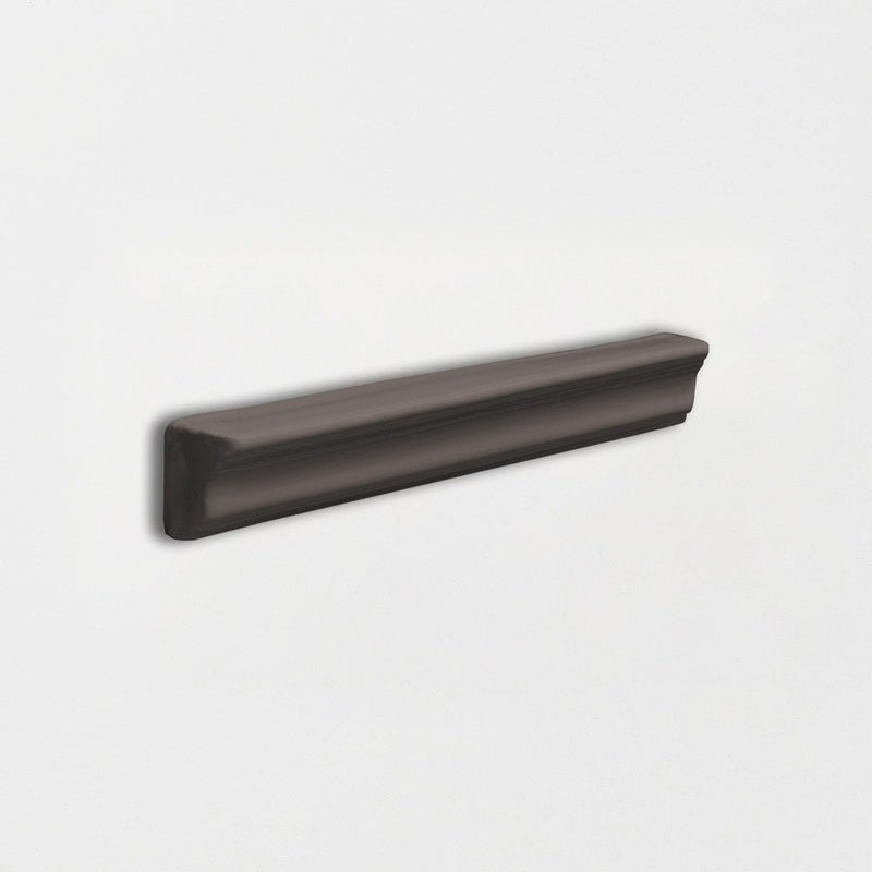 Coffee Glossy Finish Trim Ceramic Moldings 1x6 Ceramic Glossy 2x6 Moldings