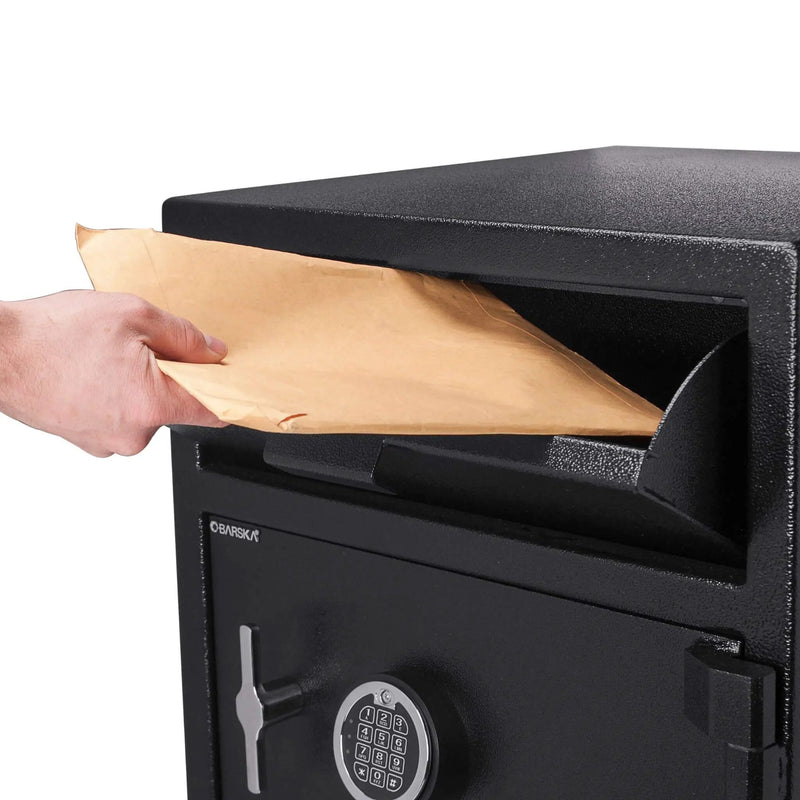 Barska 1.60 CF Digital Depository Dual Compartment Security Safe (SAK76021) by SAKSBY WHOLESALE