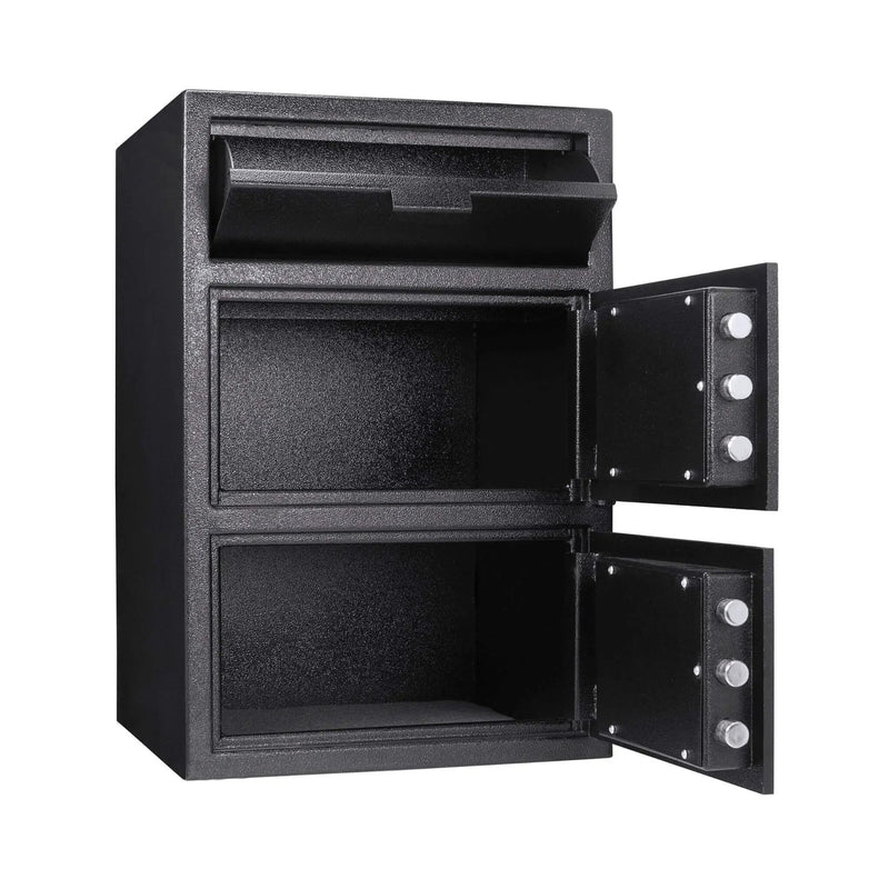 Barska 1.60 CF Digital Depository Dual Compartment Security Safe (SAK76021) by SAKSBY WHOLESALE