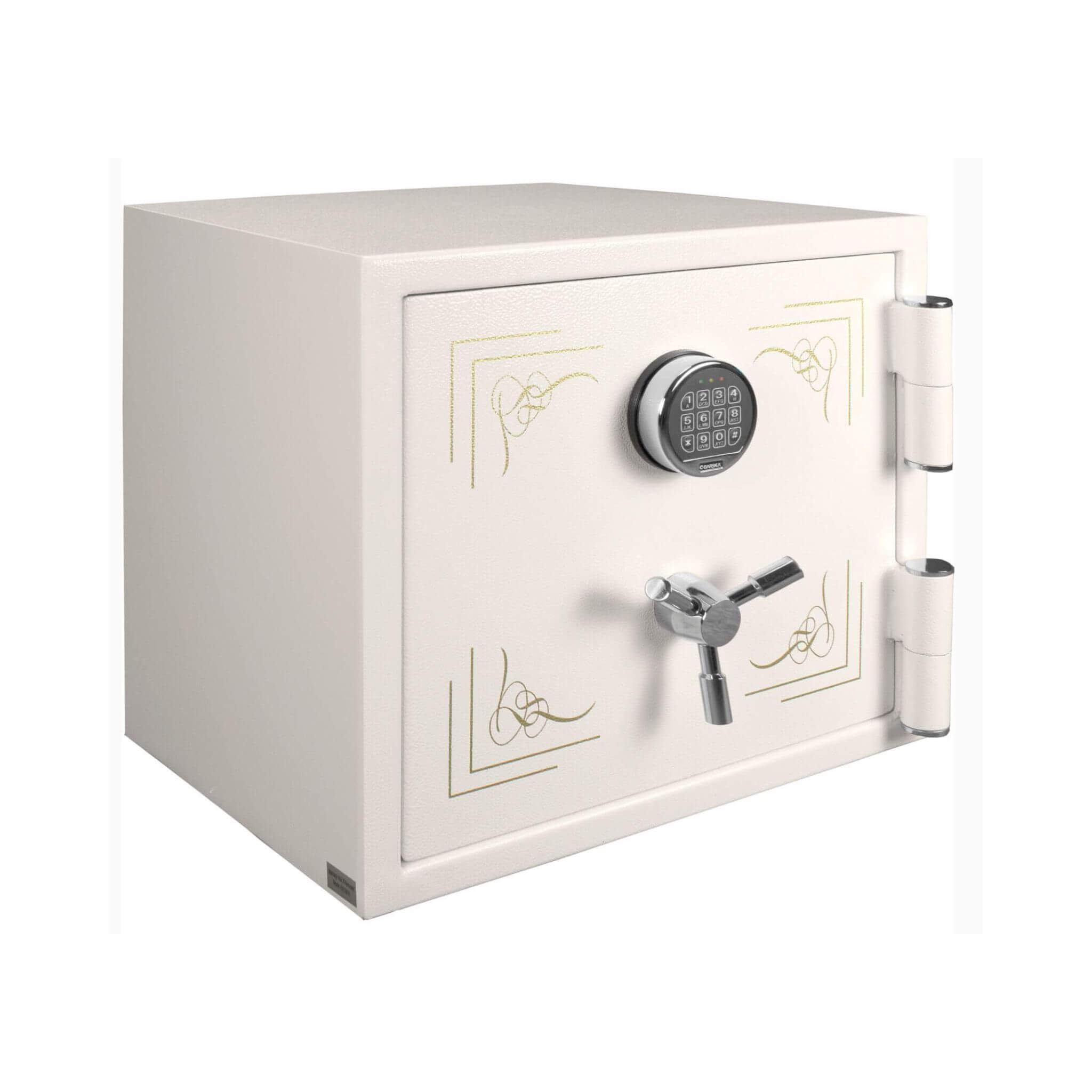 Barska 1.91 CF White Fireproof Jewelry Safe With Digital Keypad Lock (SAK42861) by SAKSBY WHOLESALE