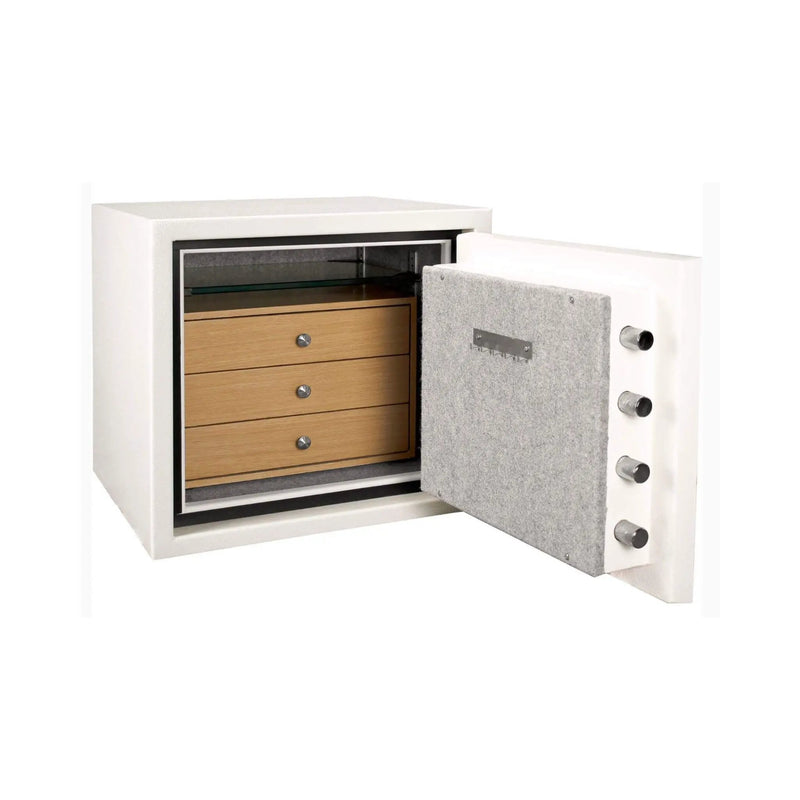 Barska 1.91 CF White Fireproof Jewelry Safe With Digital Keypad Lock (SAK42861) by SAKSBY WHOLESALE