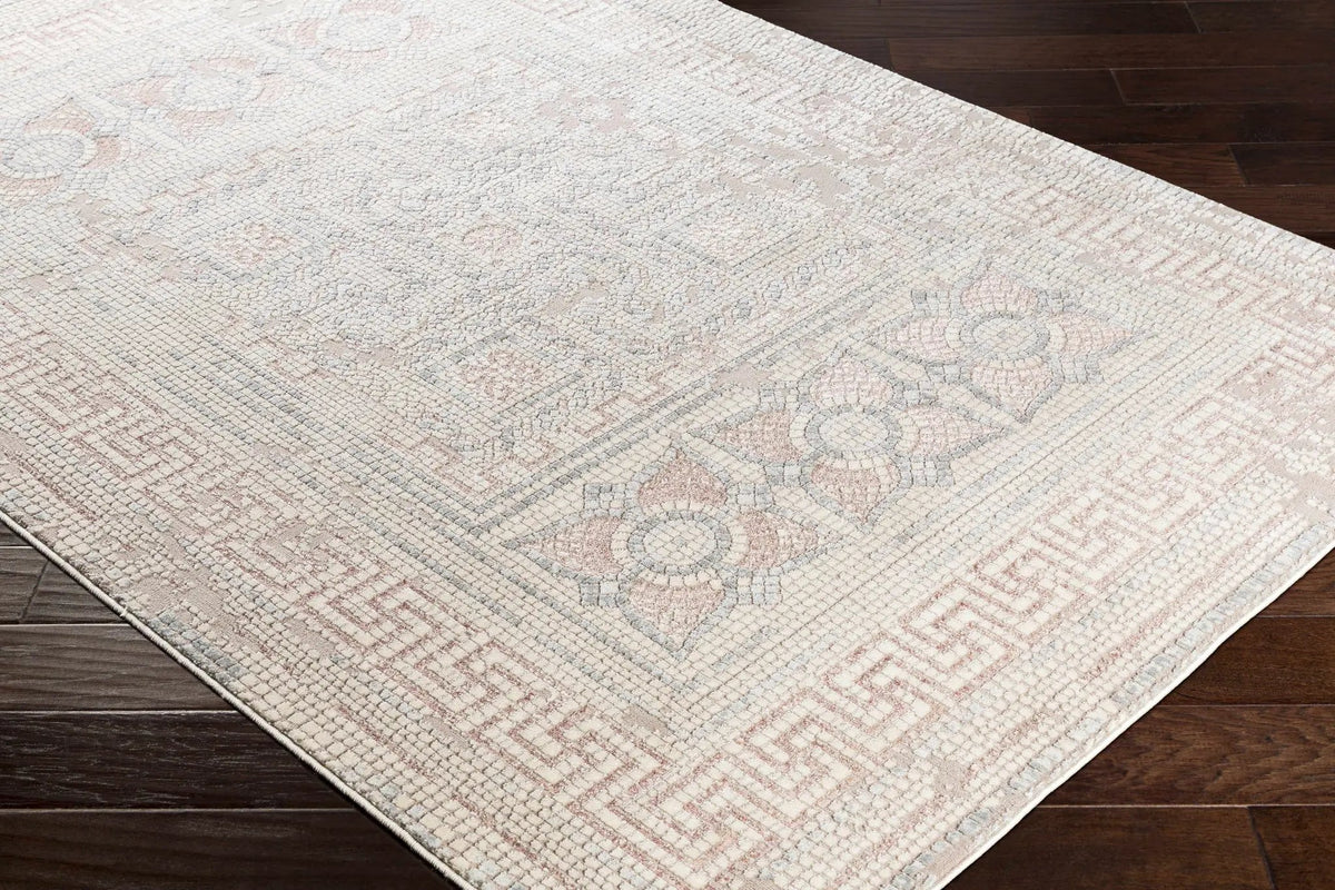 Terlingua Blush Greek Mosaic Carpet - Clearance, photo 10 of 10