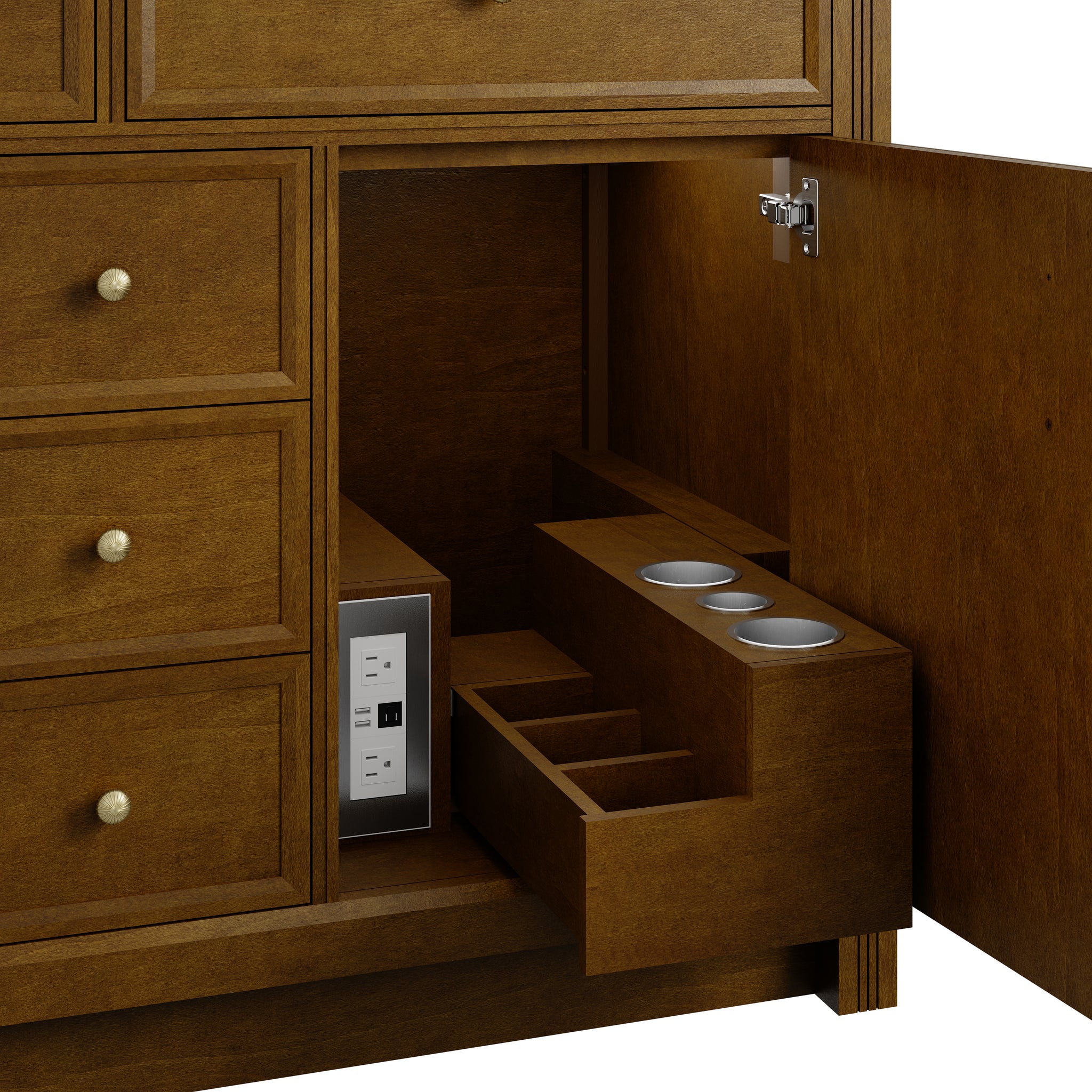 James Martin Bellshire 48" Single Bathroom Vanity, Honey Oak, view 26