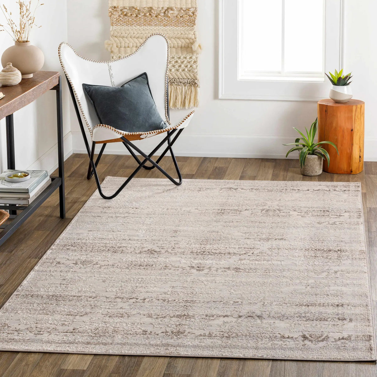 Batasan Neutral Area Rug - Clearance, installed in a room 2