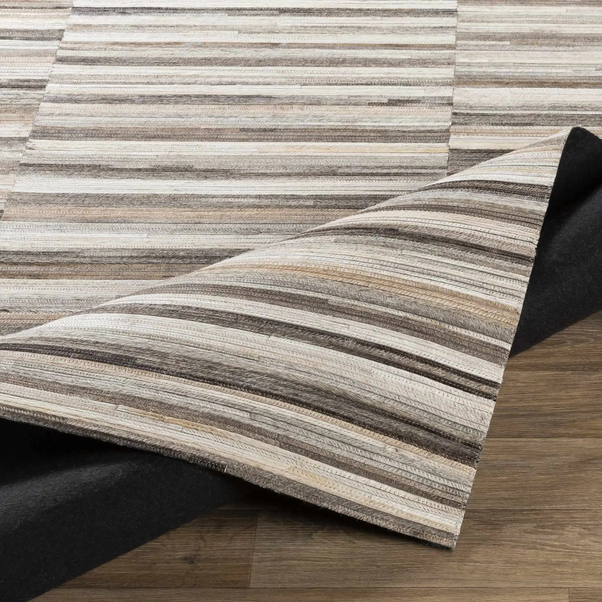 Batehaven Premium Leather Hand Crafted Rug - Clearance, photo 7 of 10