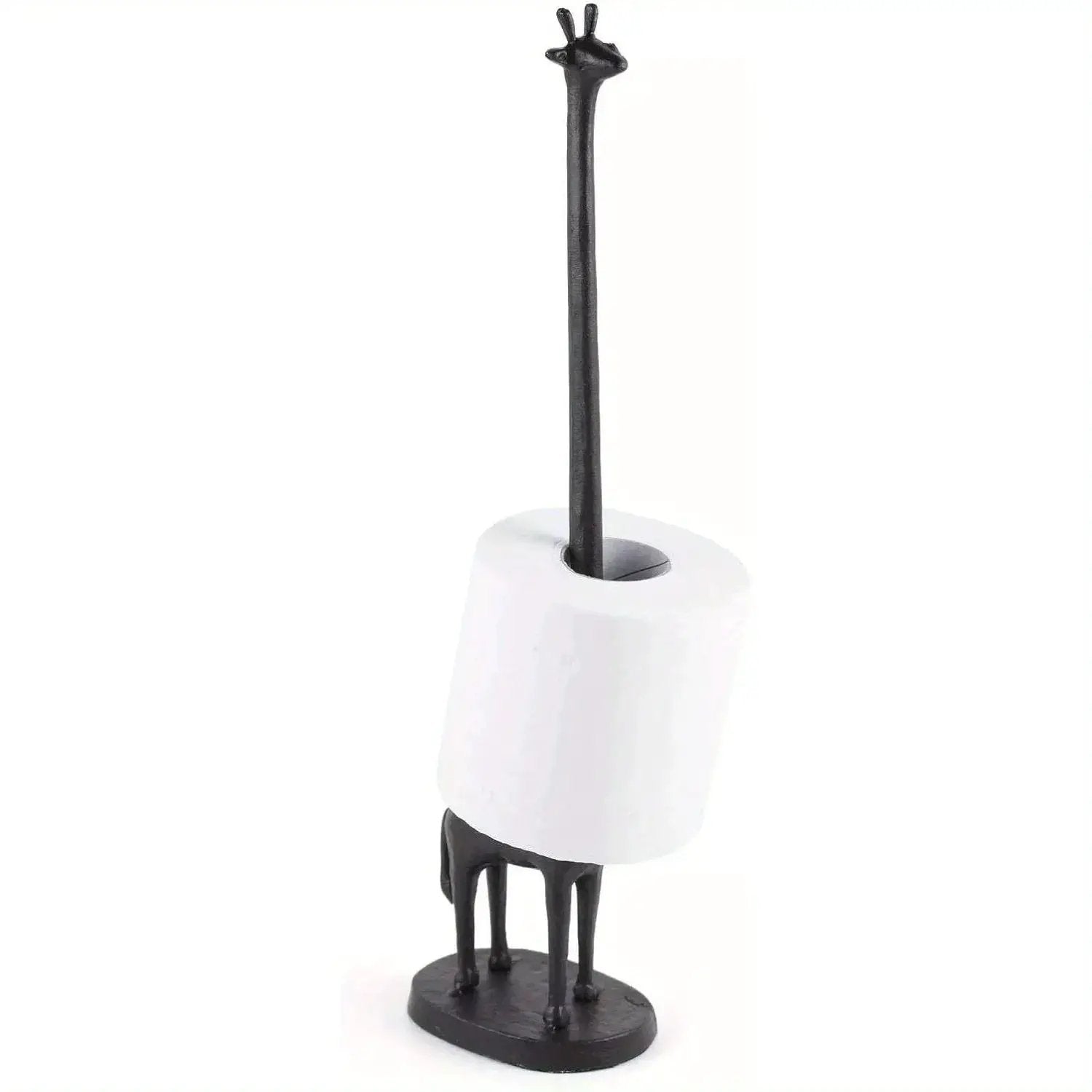 Bathroom Cast Iron Animal Toilet Paper Holders Free Standing Novelty Roll Holders by House Of Avana
