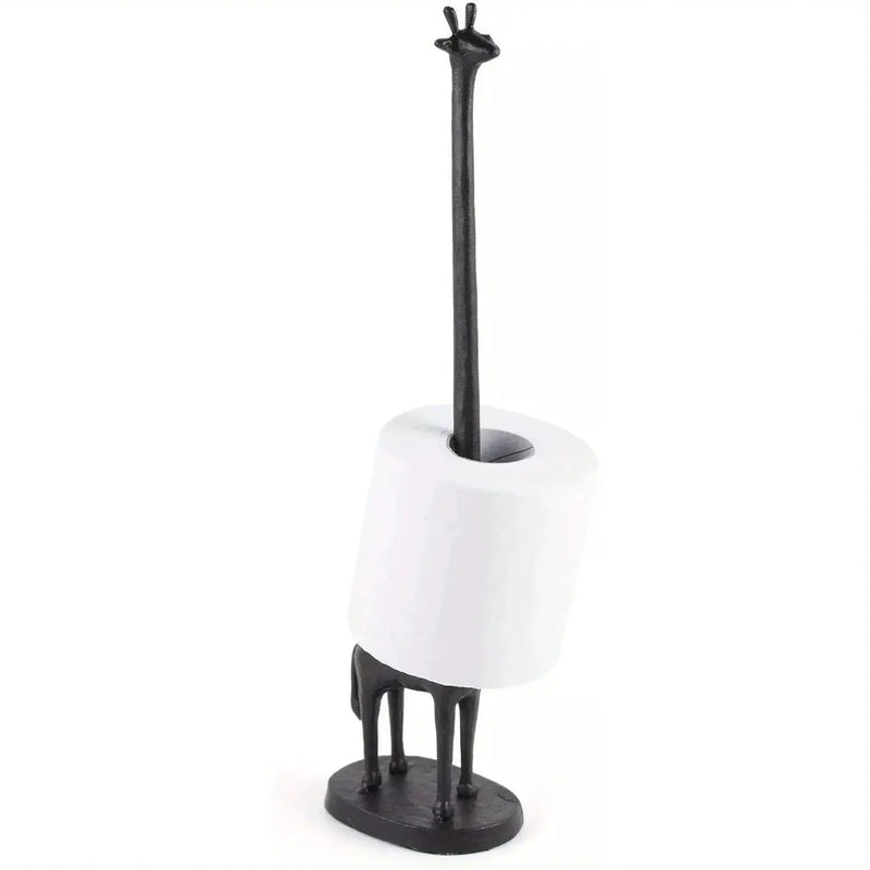 Bathroom Cast Iron Animal Toilet Paper Holders Free Standing Novelty Roll Holders by House Of Avana
