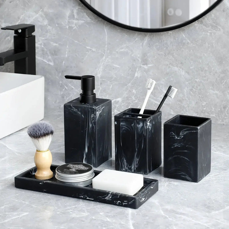 Bathroom Countertop - Marble Storage Set by House Of Avana