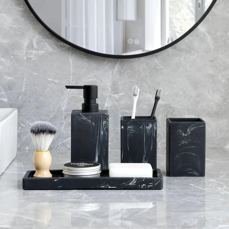 Bathroom Countertop - Marble Storage Set by House Of Avana