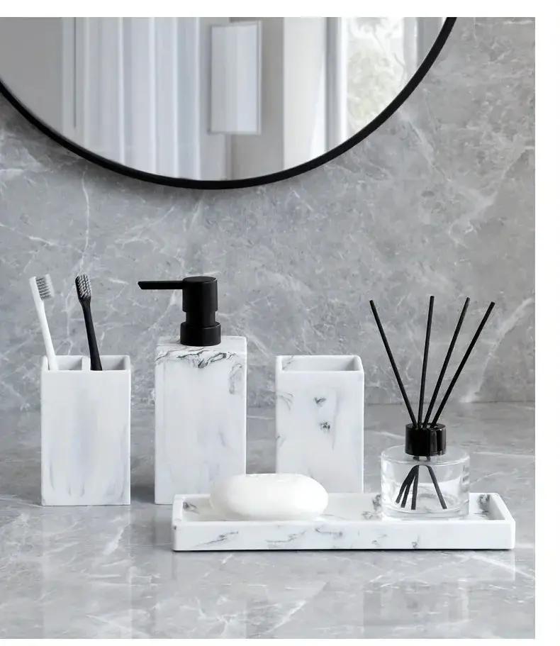 Bathroom Countertop - Marble Storage Set by House Of Avana