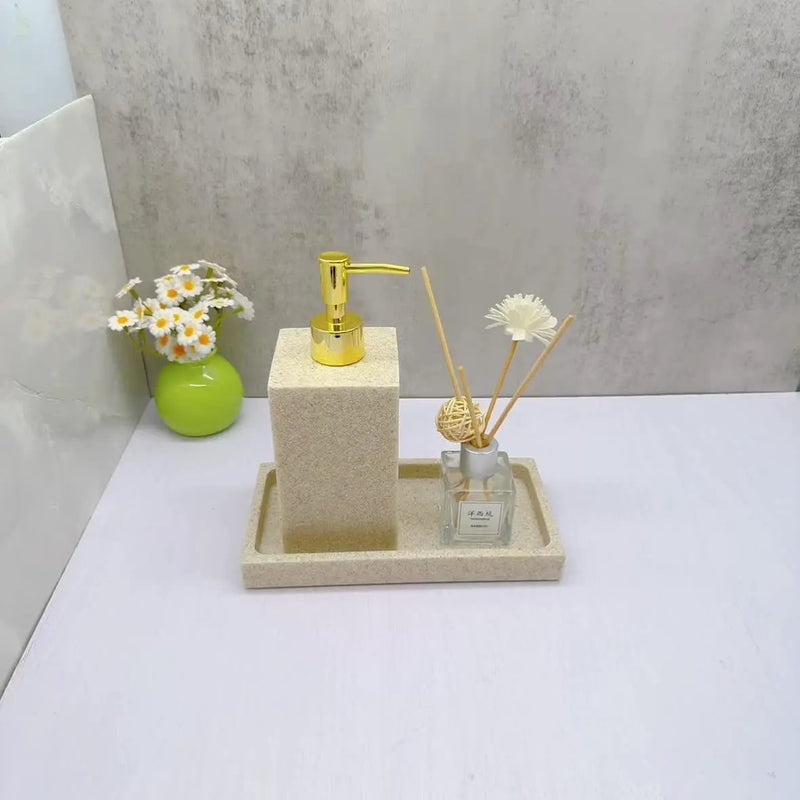 Bathroom Set - Elegant Sandstone by House Of Avana