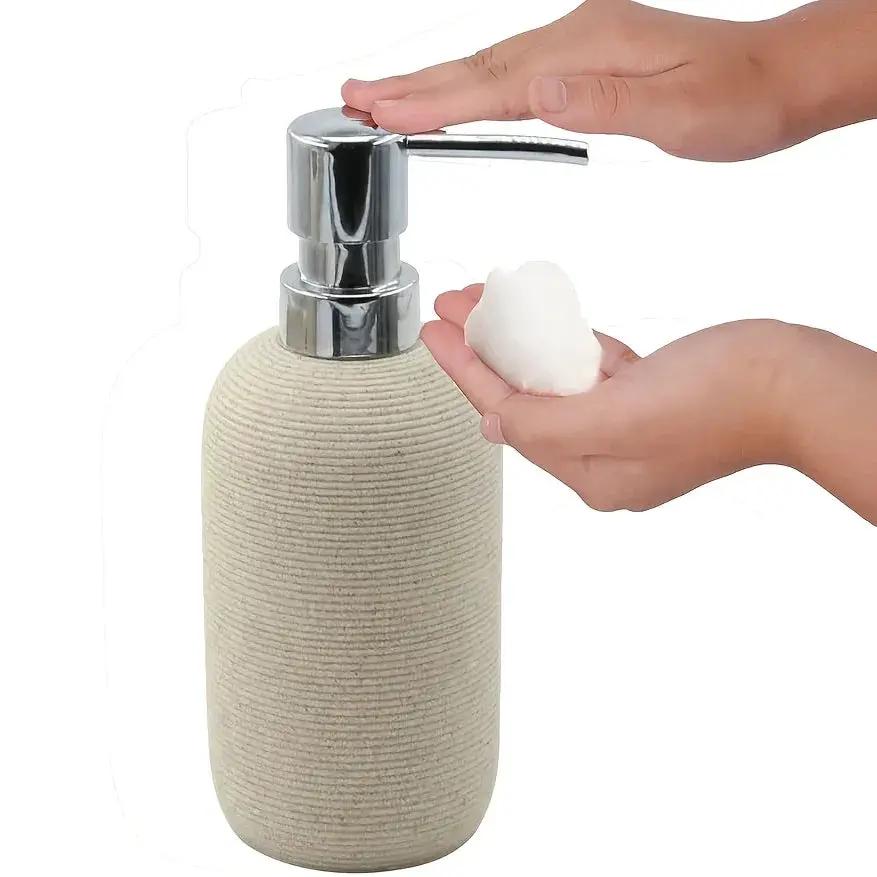 Bathroom Set - Natural Gray Stone 5pcs by House Of Avana