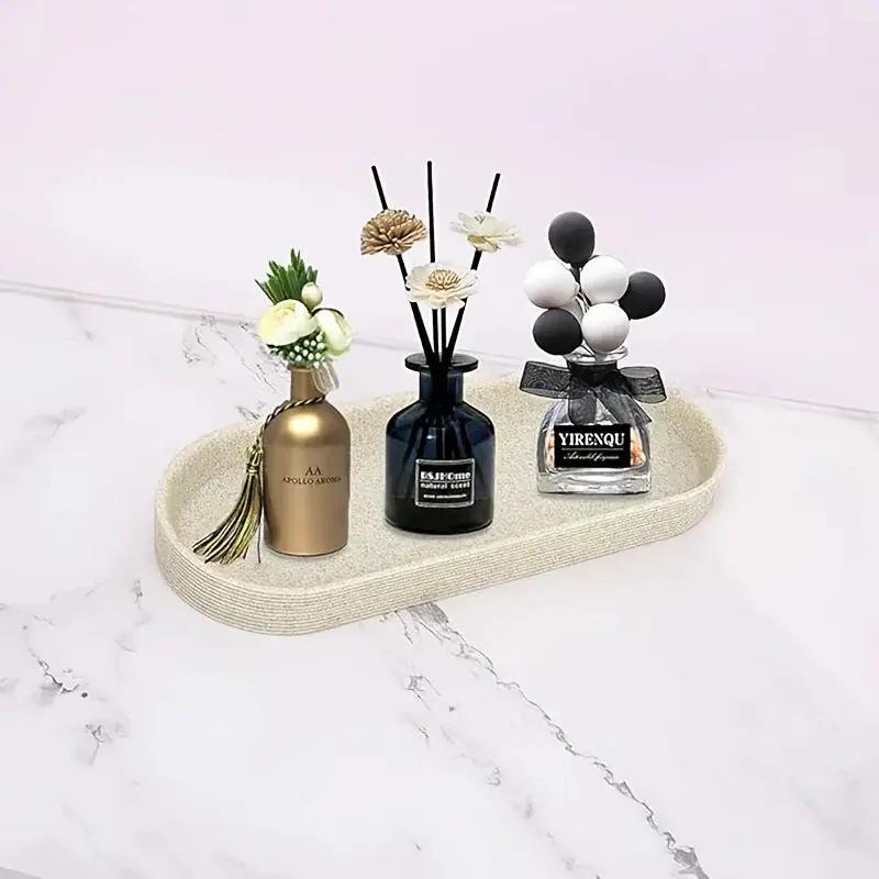Bathroom Set - Natural Gray Stone 5pcs by House Of Avana
