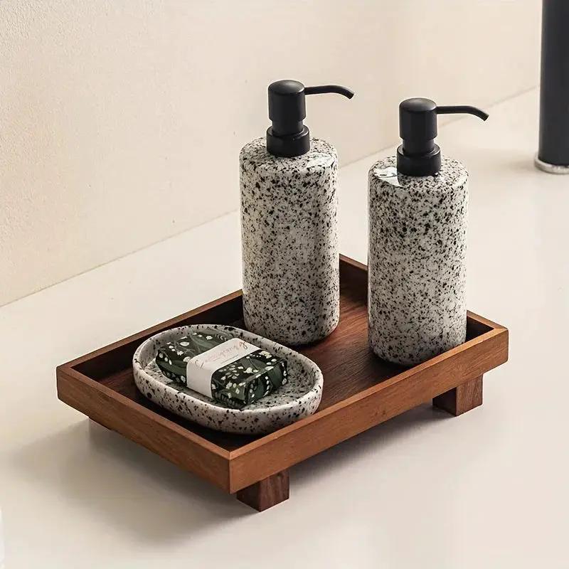 Bathroom Tray - Non-Deformable Wooden by House Of Avana