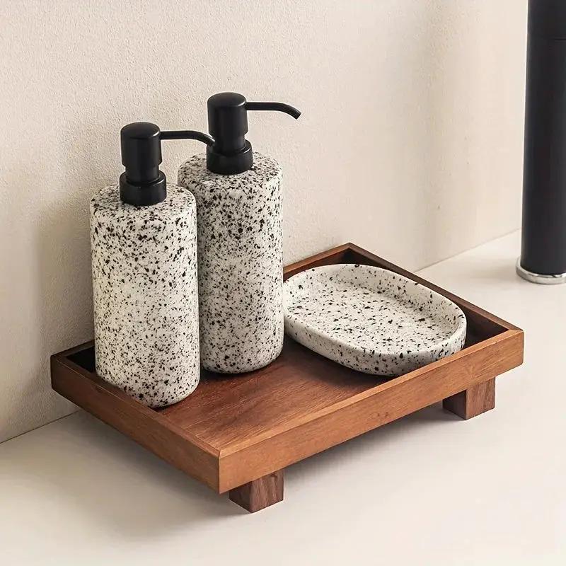 Bathroom Tray - Non-Deformable Wooden by House Of Avana