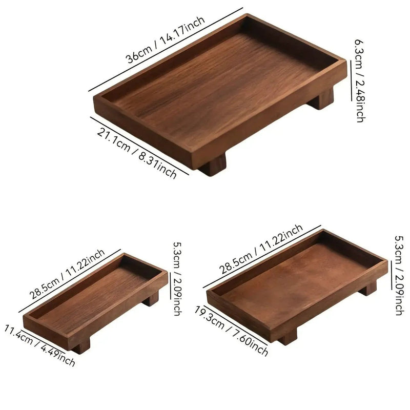 Bathroom Tray - Non-Deformable Wooden by House Of Avana