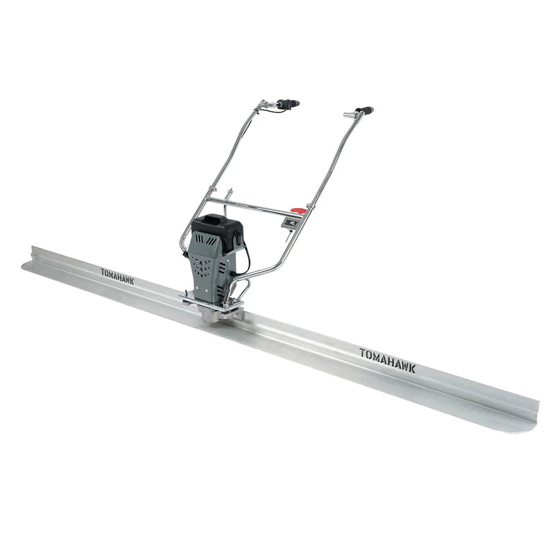 Battery Powered Vibrating Concrete Power Screed 36V/5Ah Float Finishing Tool (Choose 4ft, 6ft, 8ft, 10ft, 12ft, 14ft) by Tomahawk Power