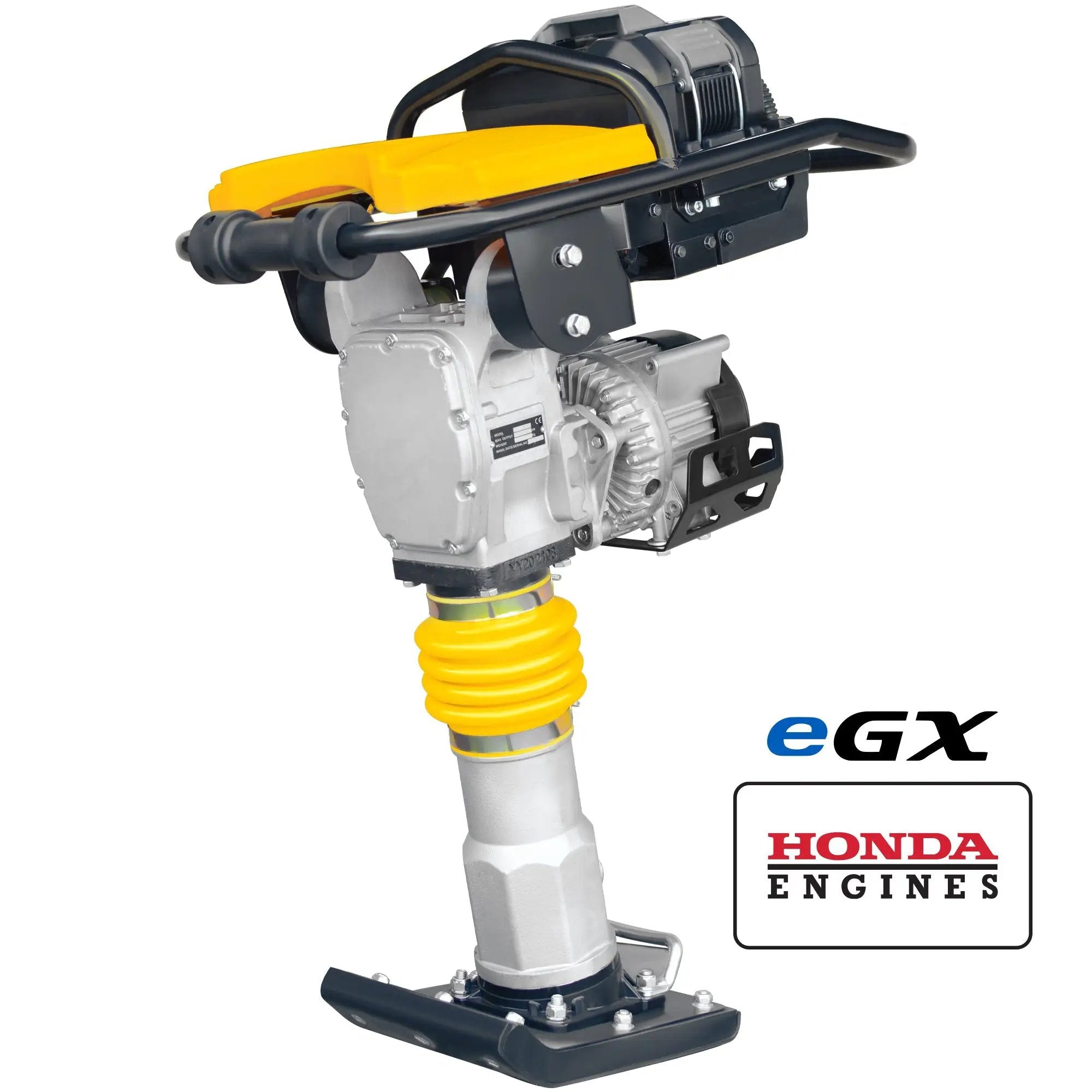 2.4 HP Battery Powered Vibratory Rammer Tamper Compactor with Honda GXE2.0S Motor by Tomahawk Power