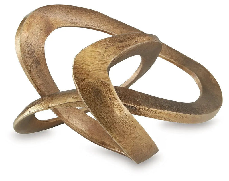 Dunnruck - Sculpture - Antique Brass Finish by Unique Piece Furniture