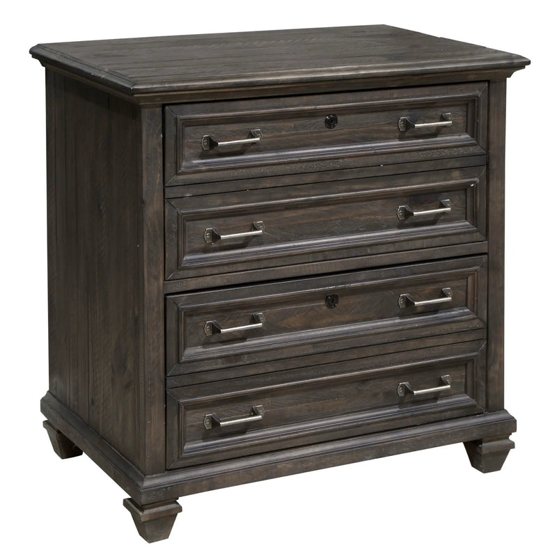 Sutton Place - Lateral File - Weathered Charcoal by Unique Piece Furniture