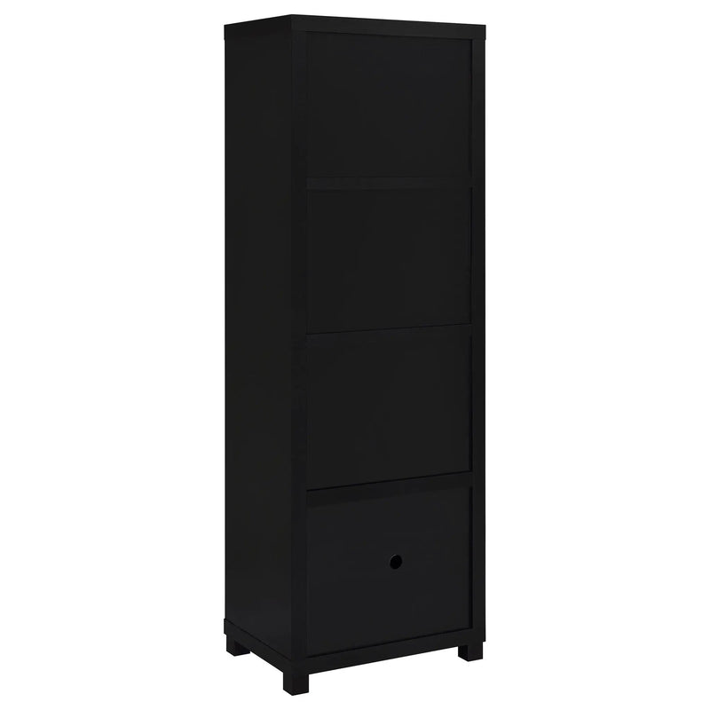 Jupiter 3-piece Entertainment Center 79-inch TV Stand Black by Unique Piece Furniture