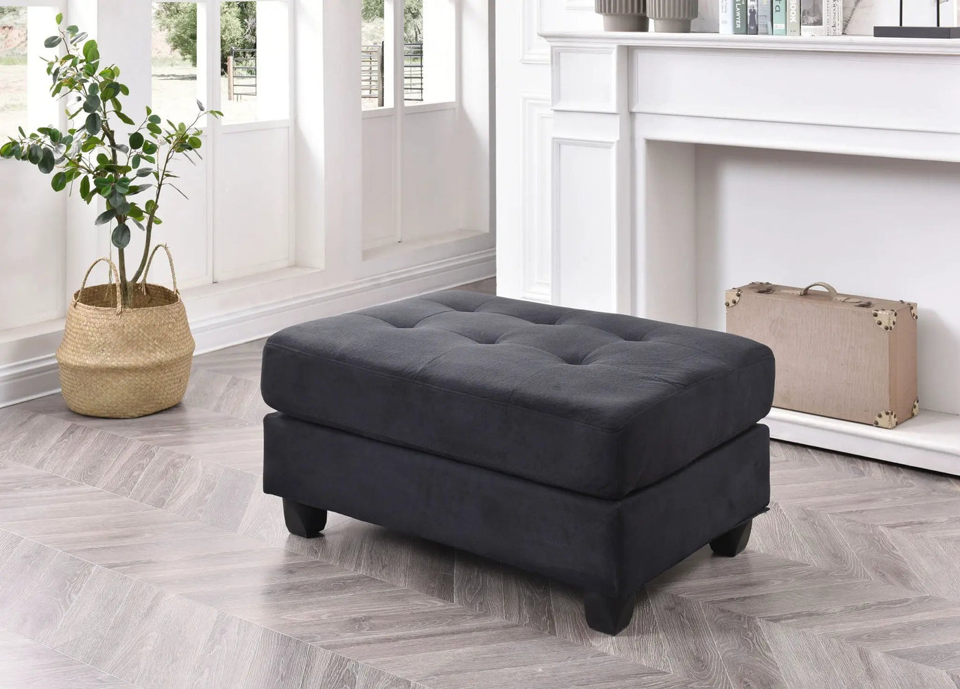 Chic Contemporary Ottoman by HouseOfZazla