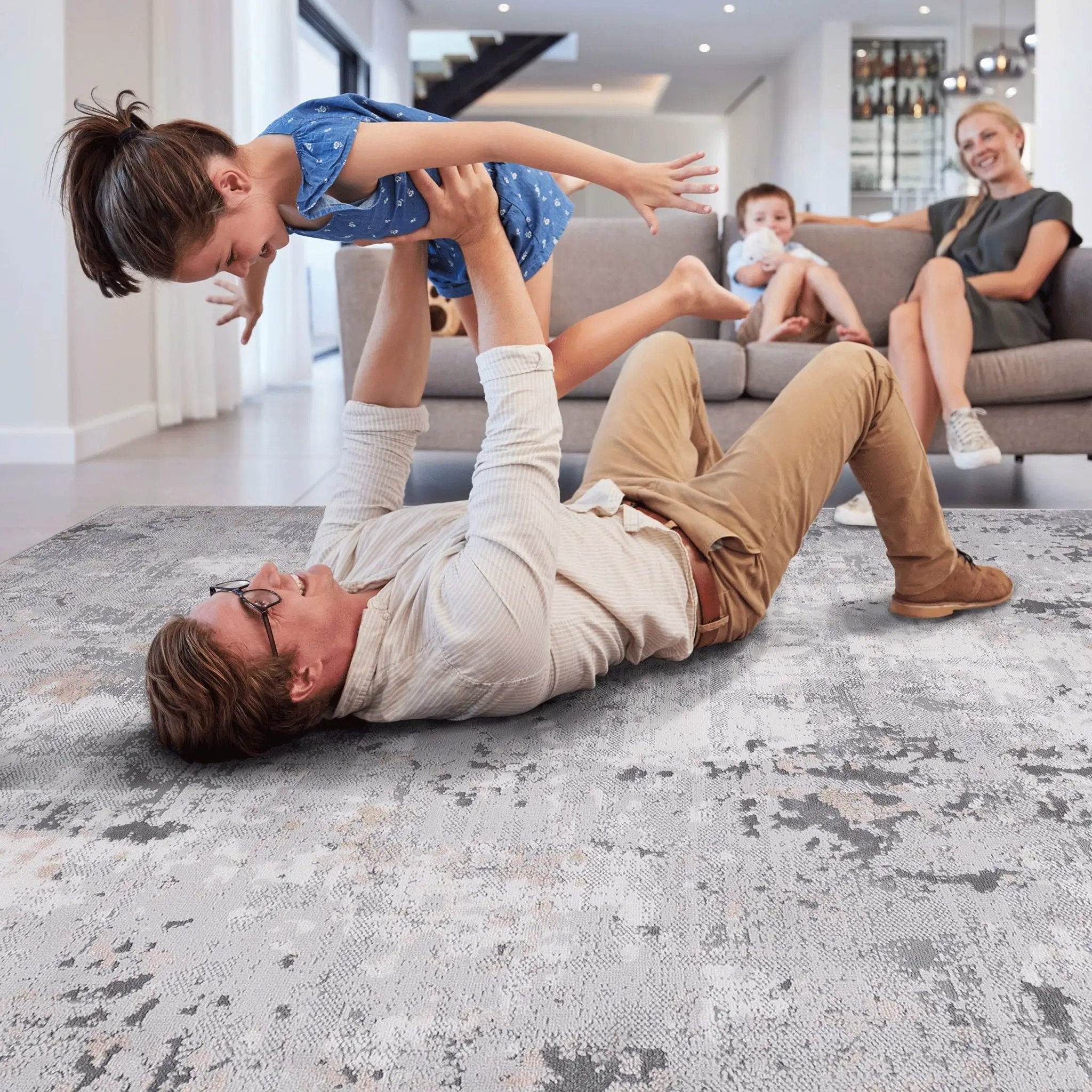 Marfi - Abstract Rug by Unique Piece Furniture