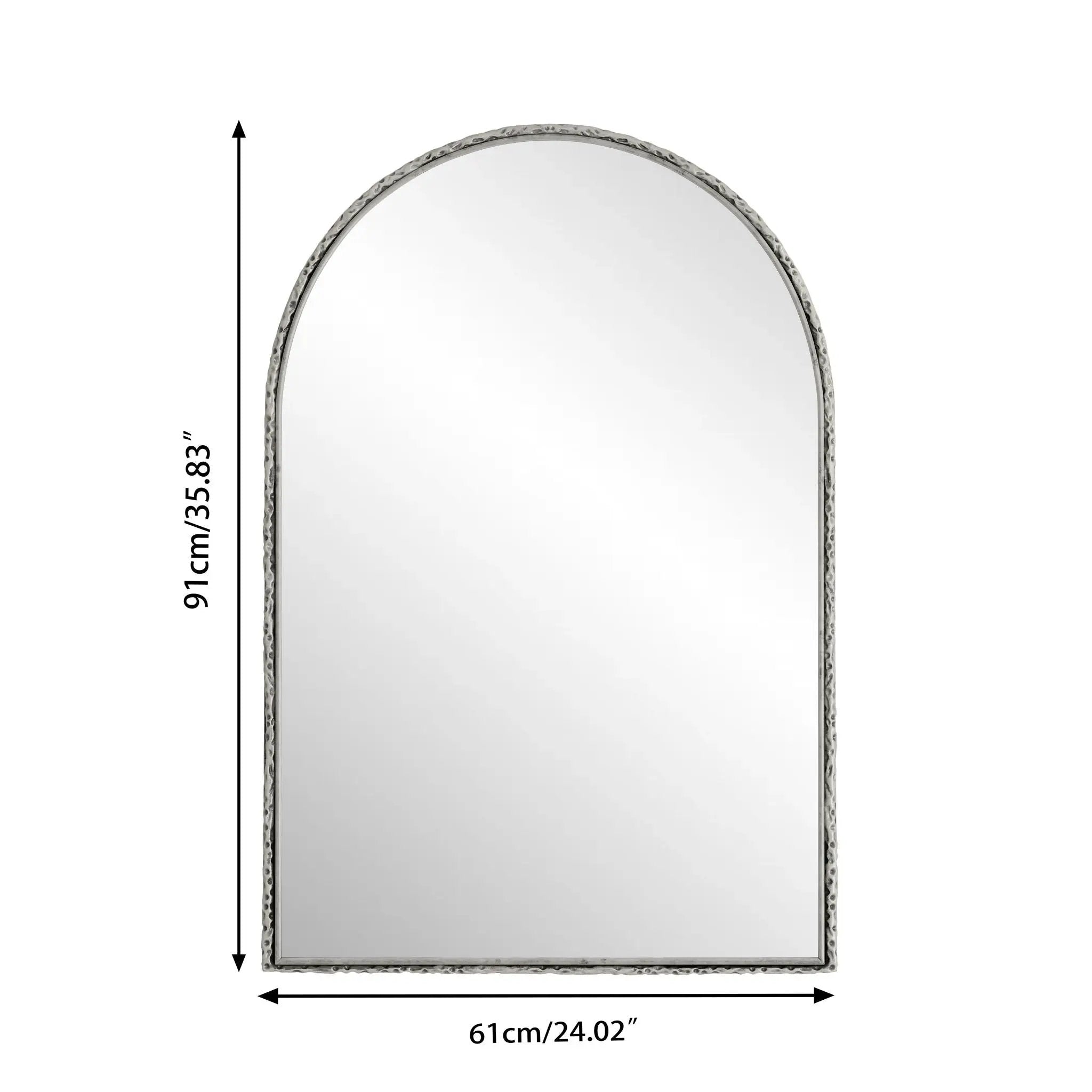 Arched Mirror With Shatterproof Glass by Unique Piece Furniture