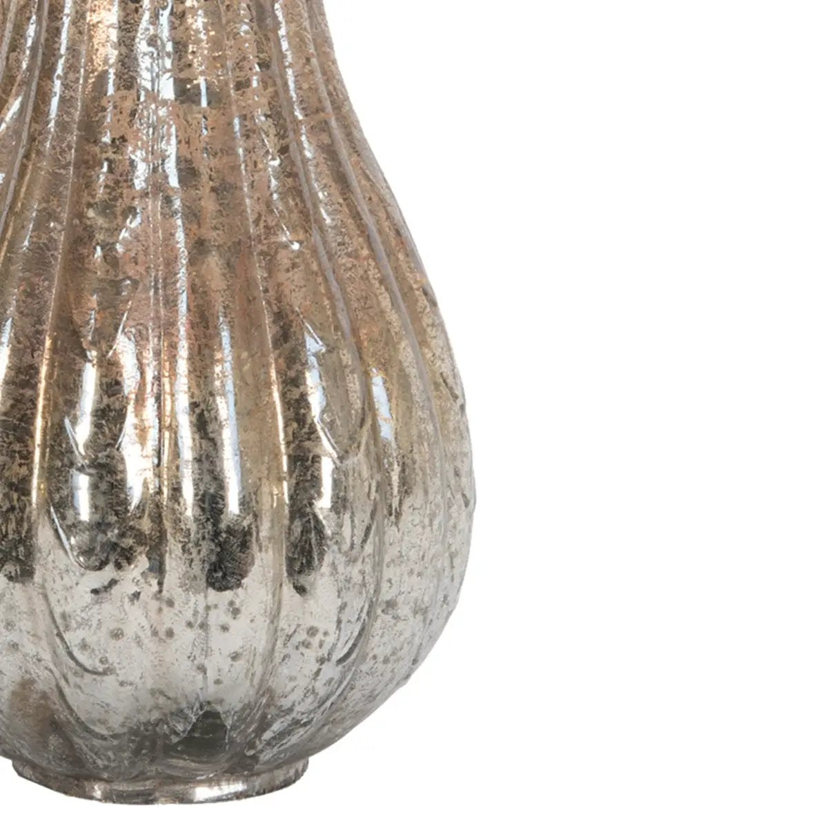 Foil Glass Lustre Mercury Gourd Ornament by HouseOfZazla