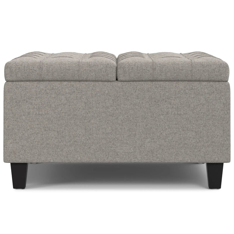 Harrison - Upholstered Coffee Table Storage Ottoman by Unique Piece Furniture