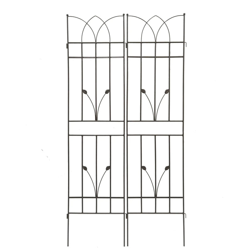 Metal Garden Trellis Rustproof For Climbing Plants Outdoor Flower Support by HouseOfZazla