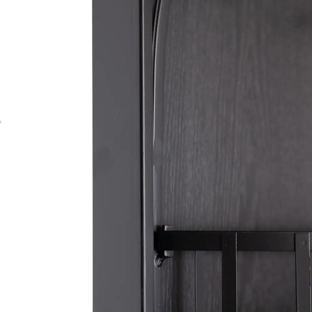 Full Length Standing Mirror, 360° Swivel Floor Mirror For Bedroom - Black by Unique Piece Furniture